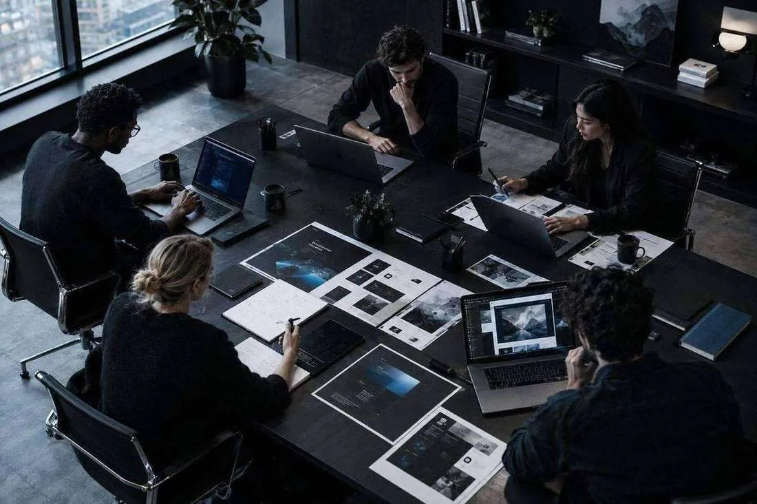 The Media Giant Design team at work