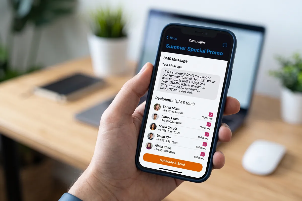 SMS Marketing at Media Giant Design