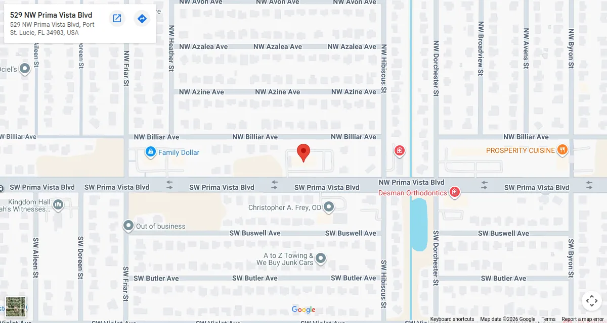 Map of Stuart, Florida