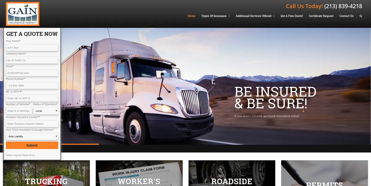 Gain Insurance Agency