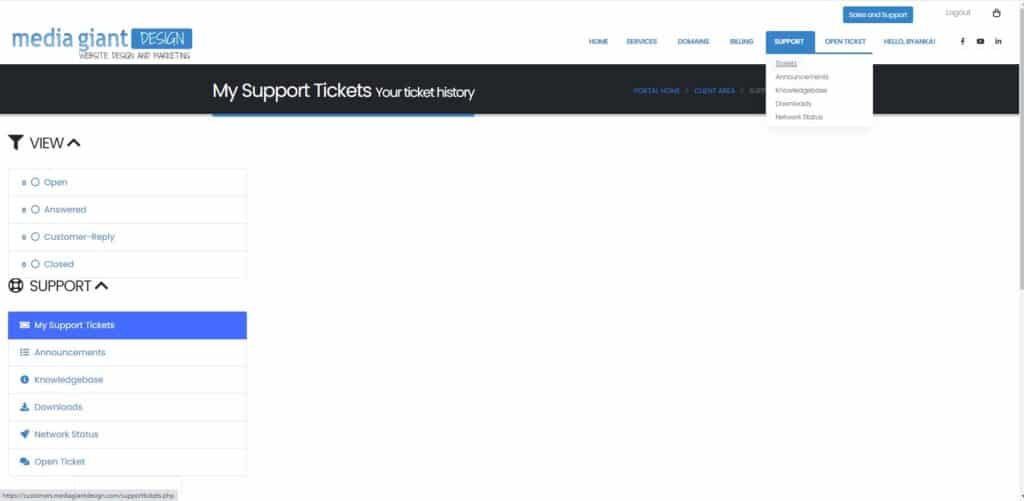 Working With Support Tickets 04