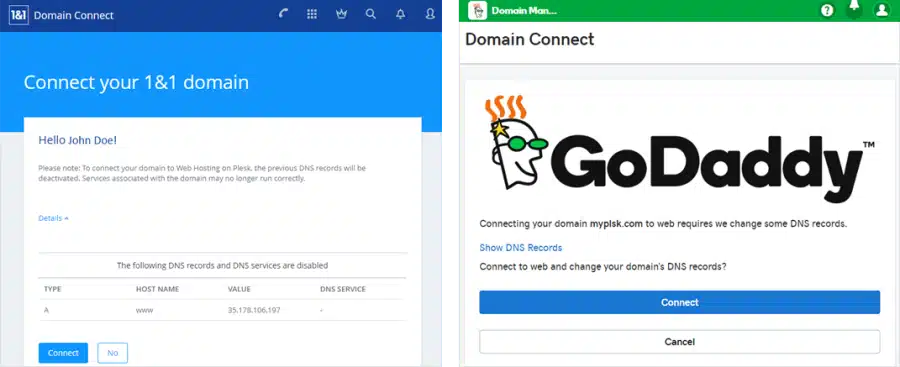 Configuring DNS via Domain Connect 06