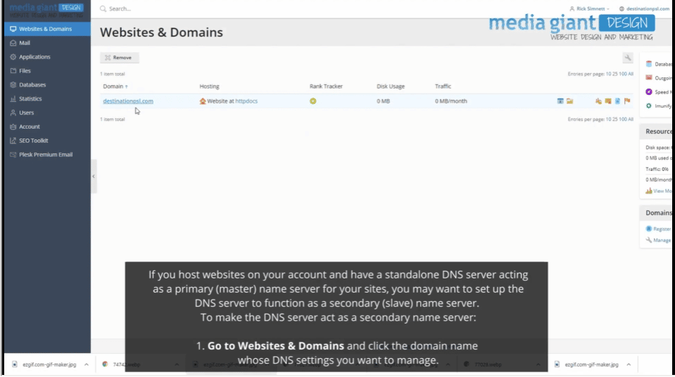 Your Hosting as a Slave DNS Server 03