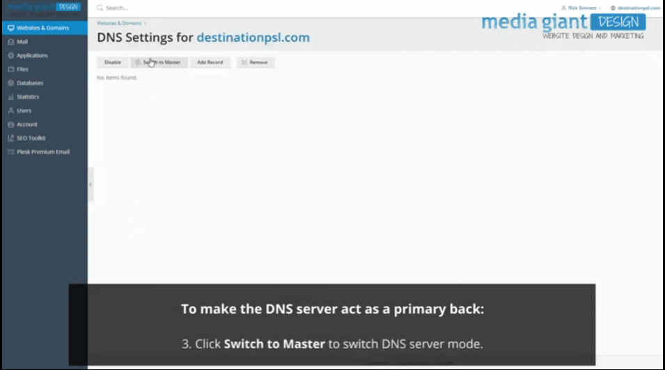 Your Hosting as a Slave DNS Server