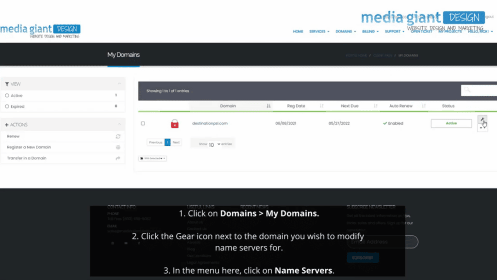 How To Configure Domain Name Servers 001