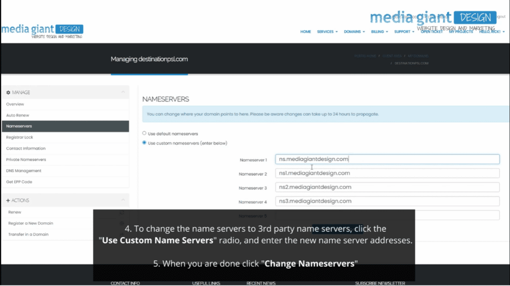 How To Configure Domain Name Servers