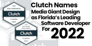 03 Clutch Names Media Giant Design as Florida’s Leading Software Developer for 2022