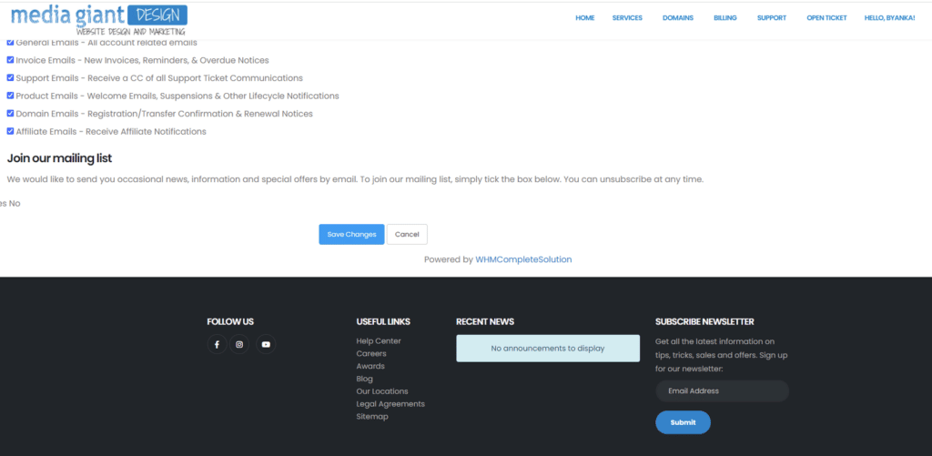 Setting and Managing Your Account Details 02