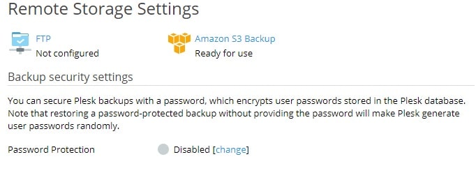 Creating Backups